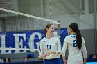 VB vs USCGA  Wheaton College Women's Volleyball vs U.S. Coast Guard Academy. - Photo by Keith Nordstrom : Wheaton, Volleyball